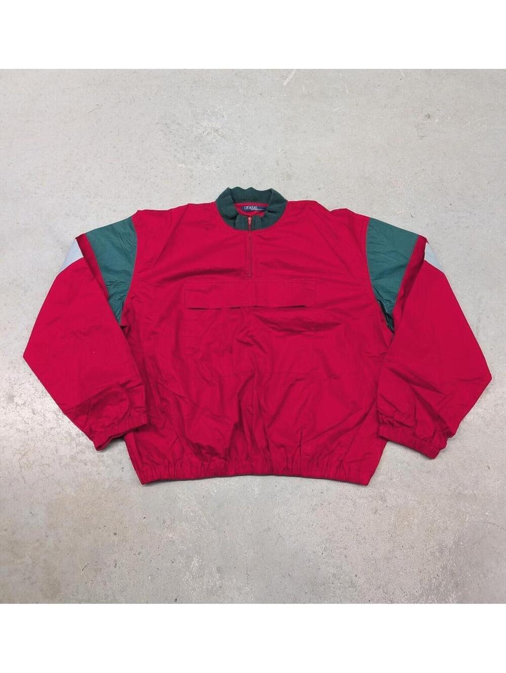 Vintage 1980s Ralph Lauren Light Weight Color Block Jacket